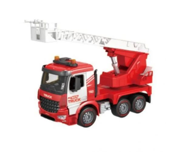Power Truck Hasičské auto so zdvíhacím košom so svetlom a zvukom 40 cm