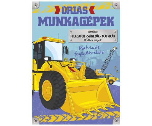 Obrovské pracovné stroje pracovný zošit