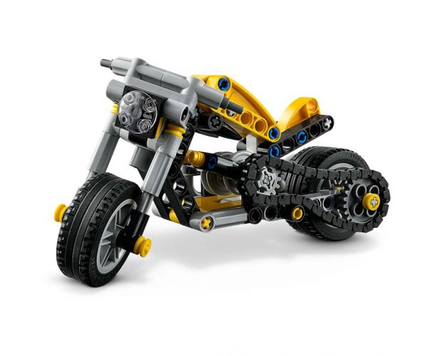 LEGO® Technic: Žltý motocykel (42225)