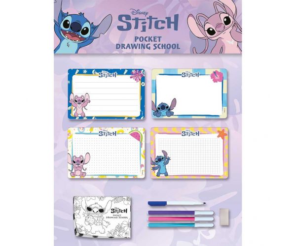 Disney Stitch Malá škola kreslenia - Lisciani