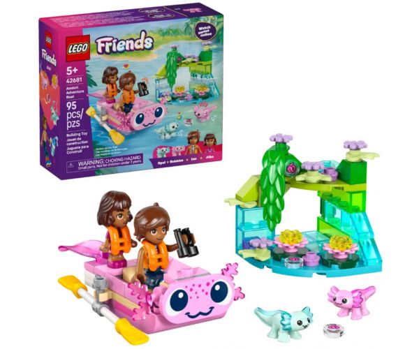 LEGO® Friends: Dobrodružstvá na axolotl lodi (42681)