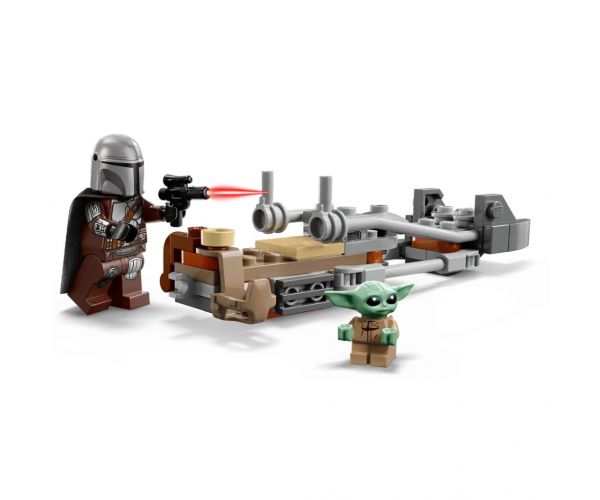 LEGO® Star Wars™: Speeder bike Mandaloriana a Grogu (75436)
