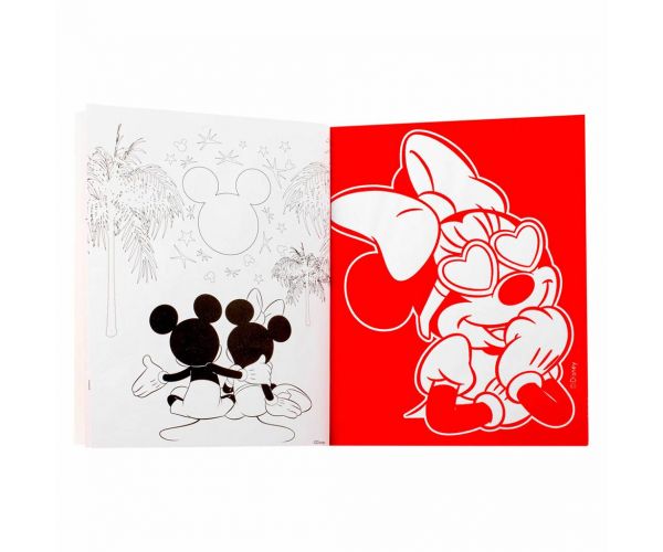Canenco: Minnie egér Filcművészet és színező könyv
