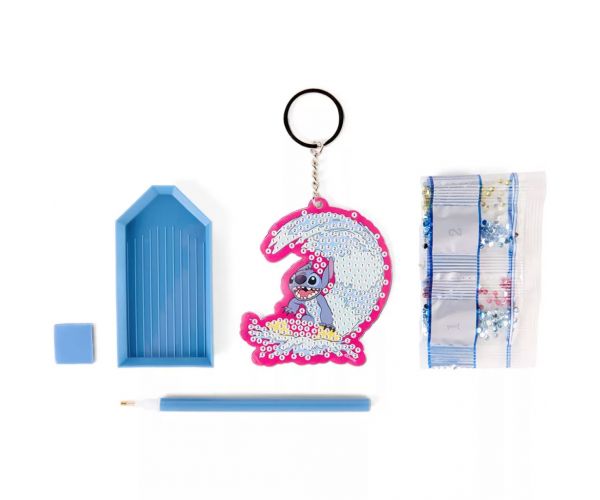 Canenco: Stitch gyémántfestés kulcstartó