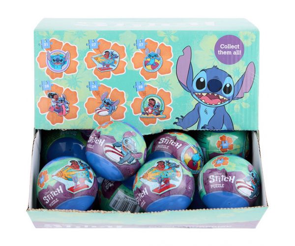 Canenco: Stitch meglepetés puzzle 1db