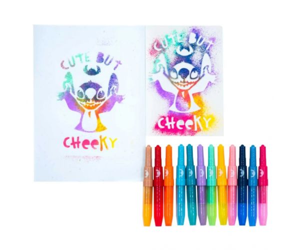 Canenco: Stitch színező szett fújós filctollal