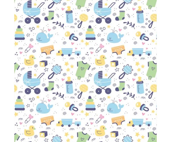 Cardex: Babás csomagolópapír 100x70cm
