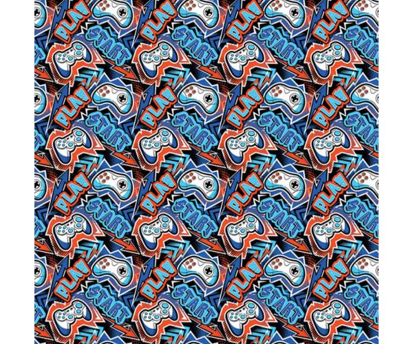 Cardex: Gamer kontroller mintás csomagolópapír 100x70cm
