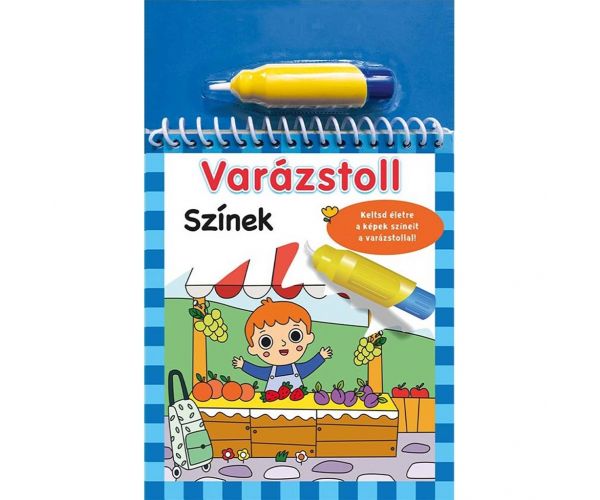 Varázstoll: Színek kifestő füzet