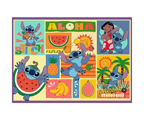 Disney: Úžasný Stitch 4x250-dielne puzzle - Trefl