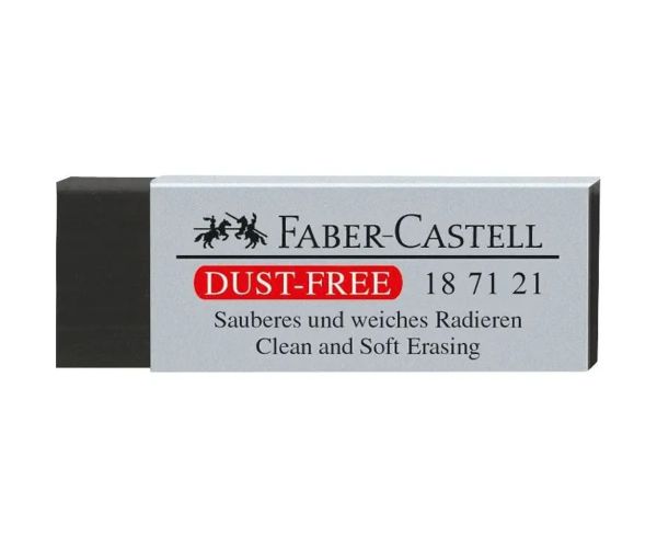 Faber-Castell: Vinyl veľká guma bez triesok v čiernej farbe