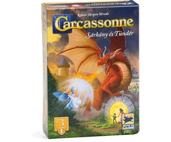 Carcassone: Sárkány és tündér társasjáték kiegészítő - Piatnik
