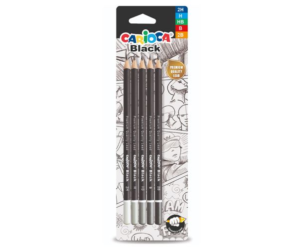 Carioca: Prémium grafit ceruza 5db-os szett