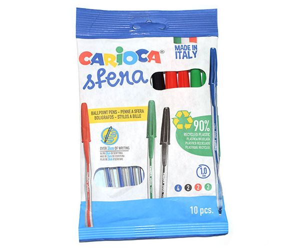 Carioca: Sfera színes golyóstoll 10db-os szett