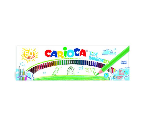 Carioca Tita 50db-os színes ceruza készlet