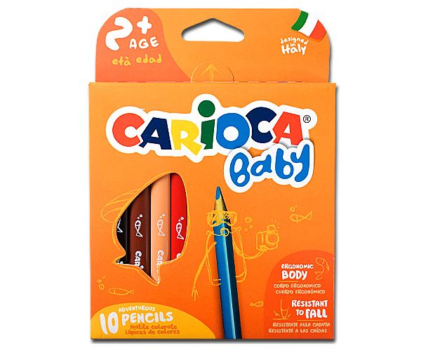Carioca: Bébi ceruza 10db-os készlet