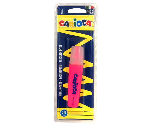 Carioca: Szövegkiemelő filc neon pink színben