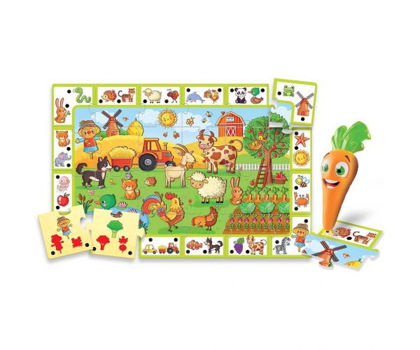 Carotina: Boldog Farm szett - Lisciani