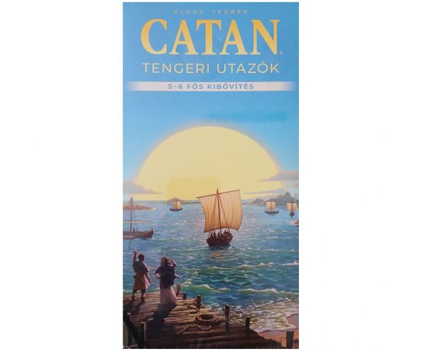 Catan - Tengeri utazó, kiegészítés 5-6 fő részére társasjáték kiegészítő - Piatnik