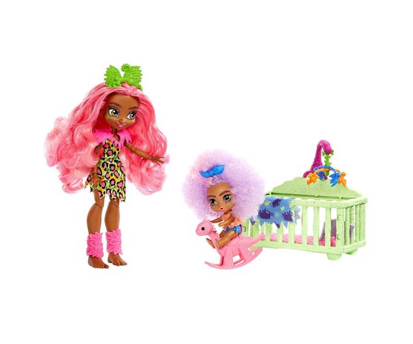 Cave Club: Bébiszitter játékszett kiegészítőkkel - Mattel