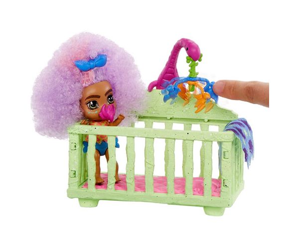 Cave Club: Bébiszitter játékszett kiegészítőkkel - Mattel