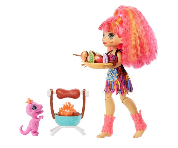 Cave Club: Emberly játékszett kiegészítőkkel - Mattel