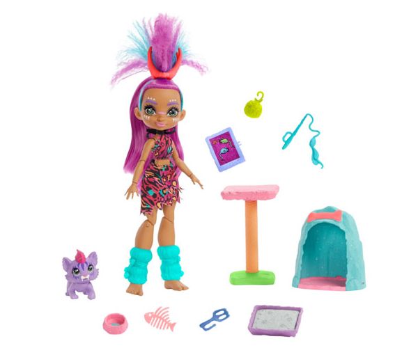 Cave Club: Roaralai játékszett kiegészítőkkel - Mattel