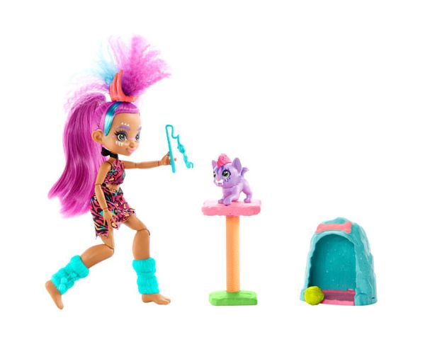 Cave Club: Roaralai játékszett kiegészítőkkel - Mattel