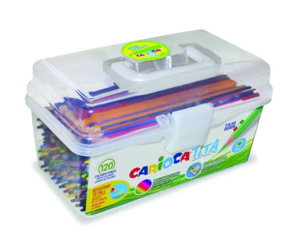 Tita set farebných ceruziek 120 ks - Carioca