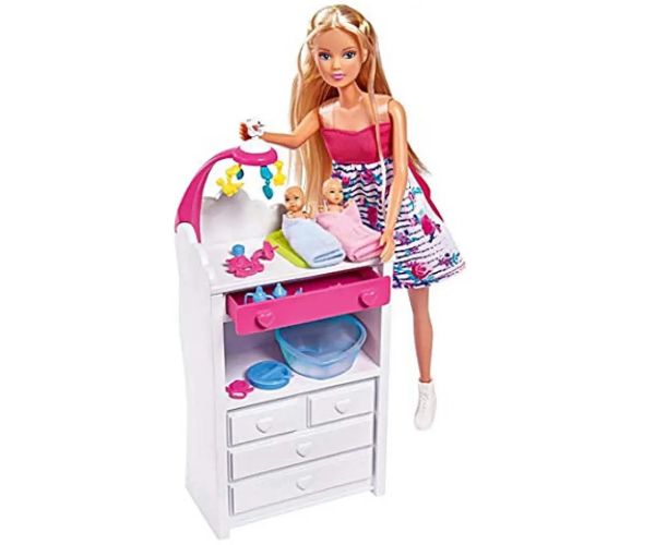 Steffi Love: Tehotná Steffi Love bábika s príslušenstvom- Simba Toys