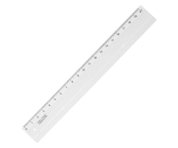 ICO: Pravítko 20cm číre