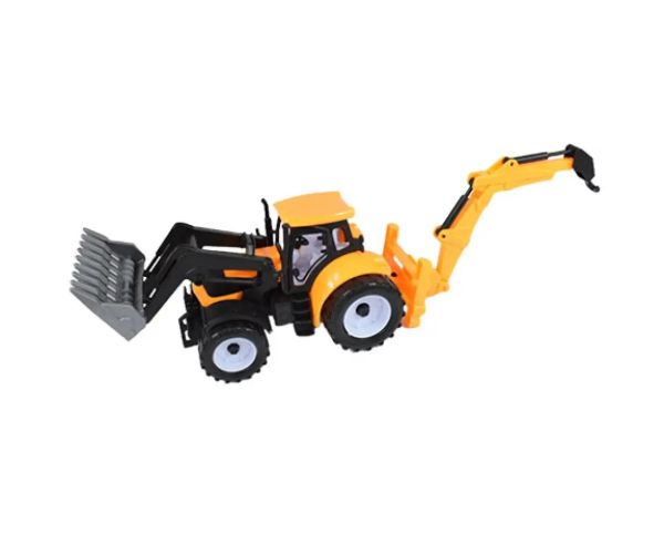 Engineering Truck: Bager-nakladač-traktoro v dvoch verziách 39cm
