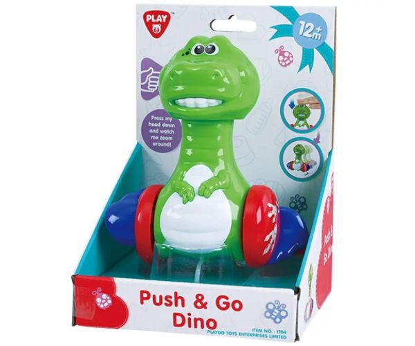 Playgo: Tlač a valcovanie veselého malého dinosaura