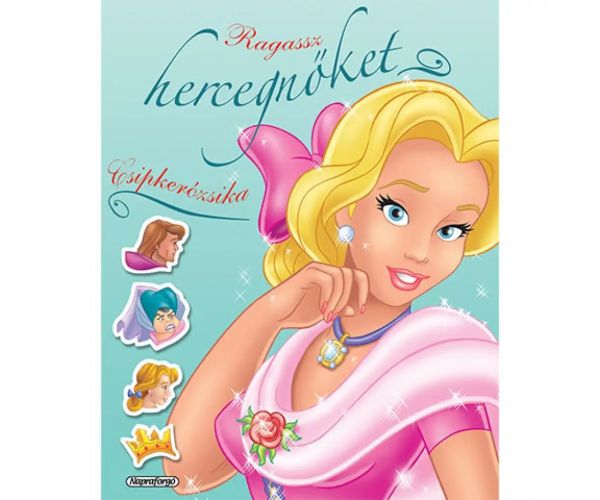 Prilep princezné! - Šípková Ruženka samolepkový zošit