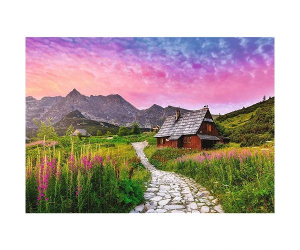 Út a Tátra csúcsai felé – 500 db-os puzzle – Trefl