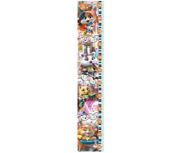 44 mačiek Nástenná merica 30 dielne puzzle - Clementoni