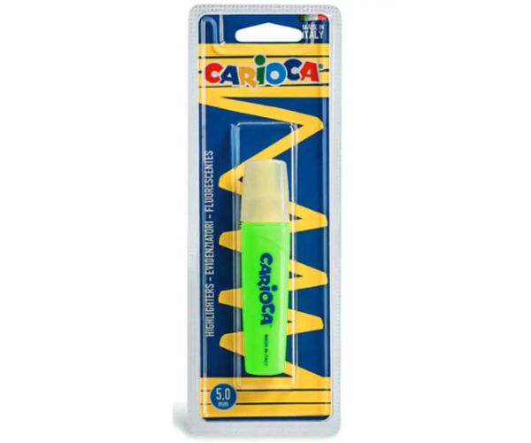 Carioca: Zvýrazňovač neónový-zelený