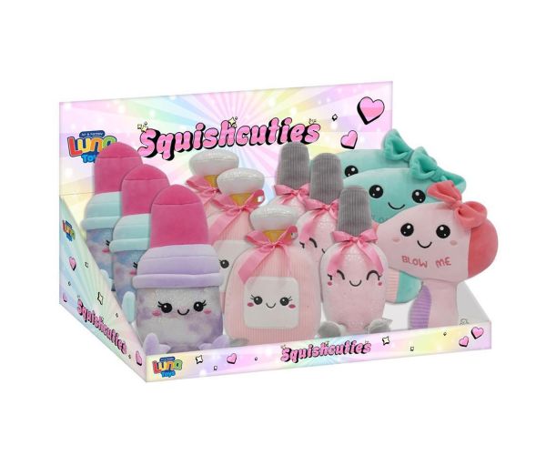 Luna: Squishcuties kozmetické plyšové hračky v rôznych variantoch 1ks
