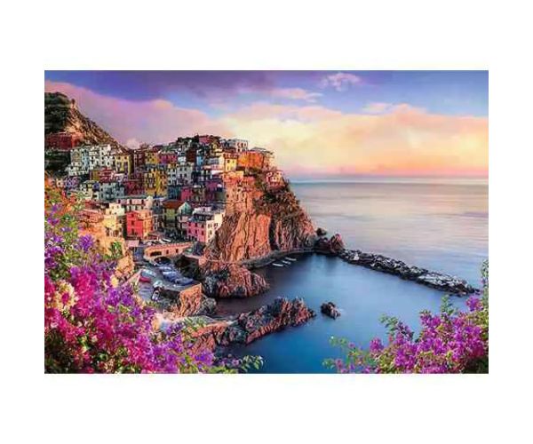 Pláž Manarola 1500 ks puzzle - Trefl
