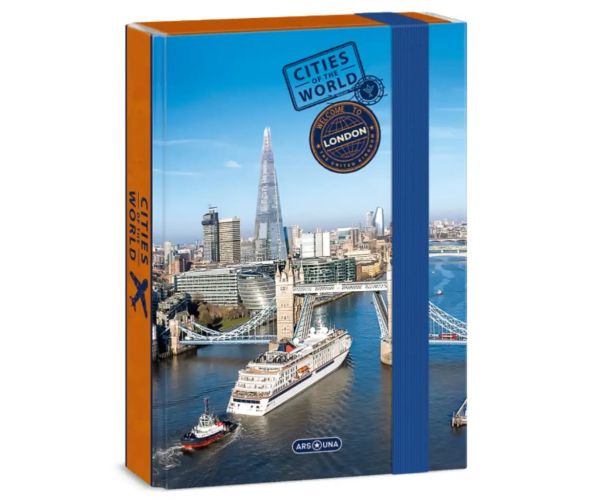 Ars Una: Cities - London A5 box na zošity so 4cm hrúbkou