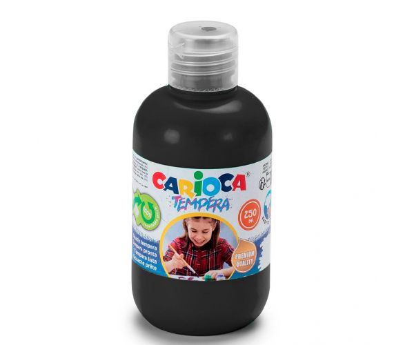 Fekete tempera 250ml-es - Carioca