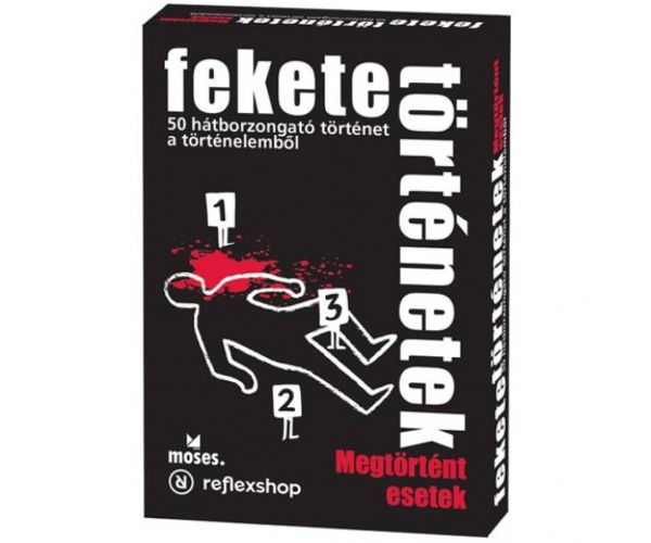 Fekete történetek - Megtörtént esetek társasjáték