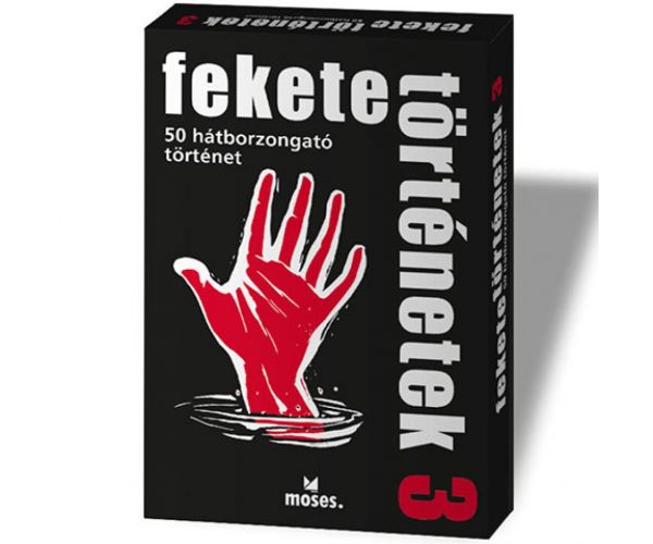 Fekete történetek 3. logisztori rejtvények társasjáték
