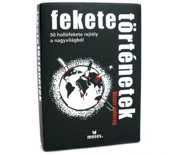 Fekete történetek: Bizarr valóság logisztori rejtvények társasjáték