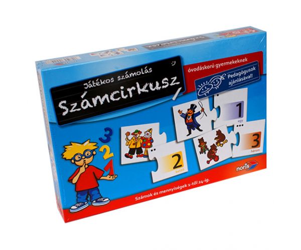 Számcirkusz társasjáték - Noris