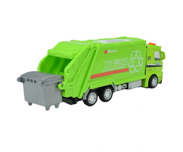 City Cars: Városi lendkerekes teherautó többféle változatban 19cm 1db