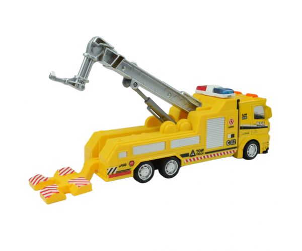 City Cars: Városi lendkerekes teherautó többféle változatban 19cm 1db