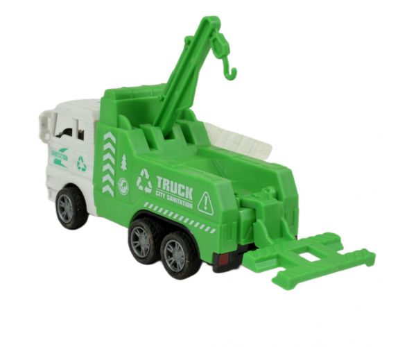 City Truck: Hulladékszállító kamion többféle változatban 12cm