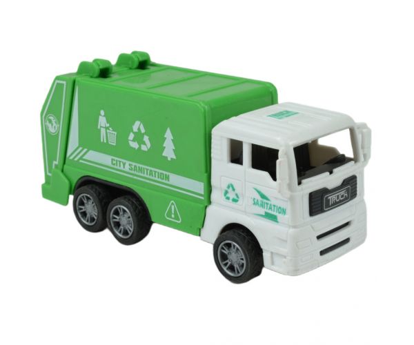 City Truck: Hulladékszállító kamion többféle változatban 12cm