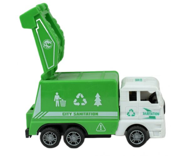 City Truck: Hulladékszállító kamion többféle változatban 12cm